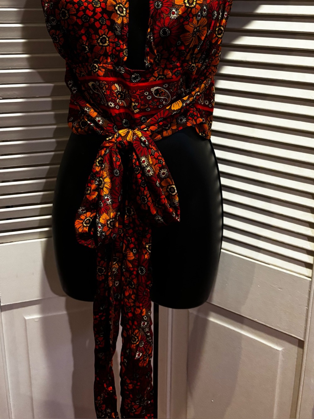 Gorgeous boho wrap top from Gardenbelle Shop